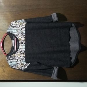 Olivia Moon size small black top